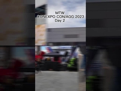 MTW dans le JOUR 2 de CONEXPO CON/AGG Las Vegas 2023