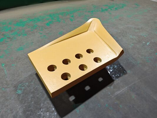 8E4193MT Lame de bout de godet de bulldozer à extrémité bombée