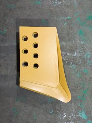 8E4193MT Lame de bout de godet de bulldozer à extrémité bombée