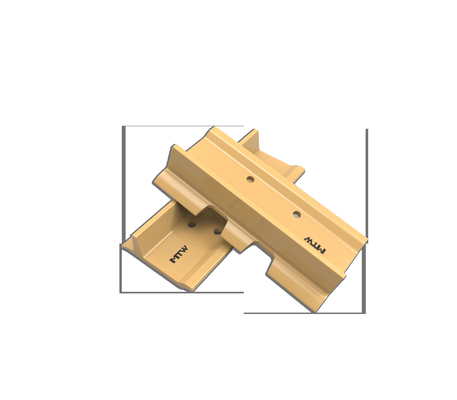 Plats de voie de résistance à l'usure du plat D275A 17M-32-31110 de chaussure de voie de SG 25MnB