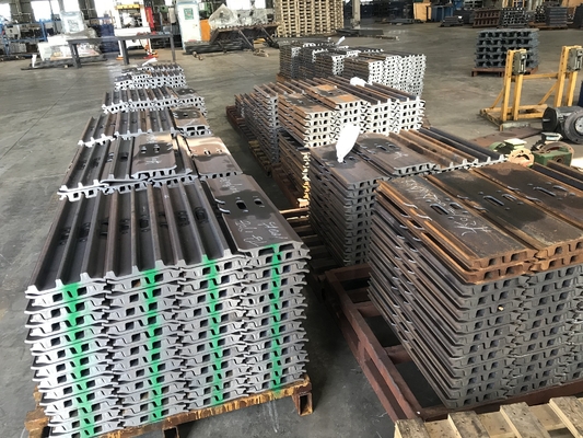 Excavatrice Track Pad de Track Shoe PC120 d'excavatrice de TG171C 25CrMnB