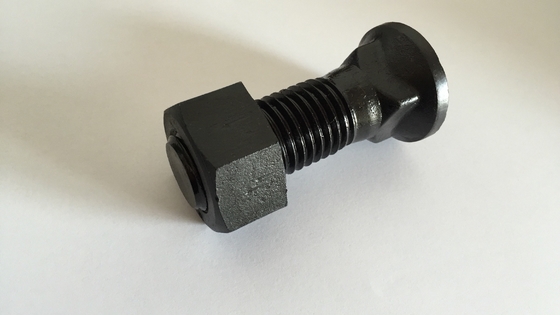 Le boulon de la charrue M12 dimensionne l'acier au carbone 1J6762 noir