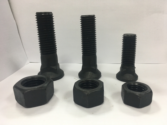 le boulon 20-UNF D48005 de 450A M12 1,5 allié l'acier au carbone noir d'acier