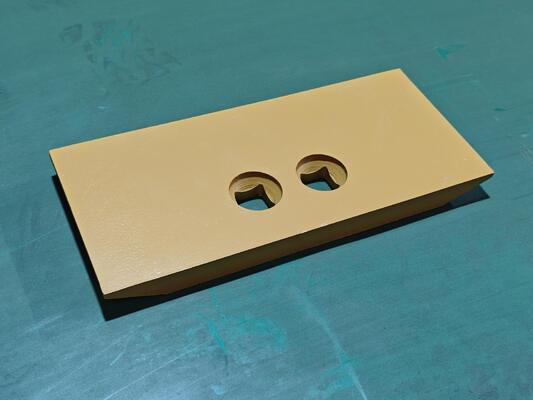 4T-8091 4T9091  Lame de coupe de godet, patin d'extrémité