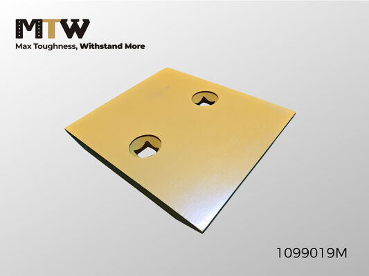 109-9019 Bord de coupe double biseau 2 trous pour bulldozer et niveleuse