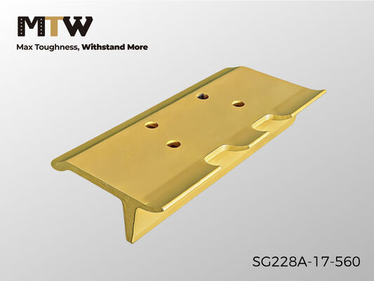 175-32-31313 KM337-560 Patin de chenille SG228A-17-560 à arêtes simples pour bulldozer D155AX-6