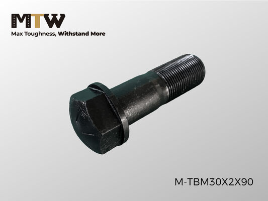 Fixation de train d'atterrissage d'équipement lourd du boulon M30×2.0×90 de voie TBM30X2X90