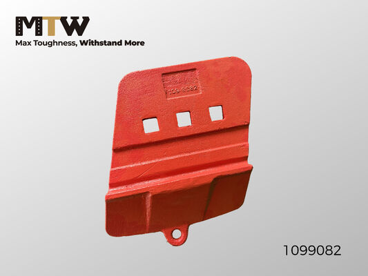109-9082 Demi-segment de flèche 48,5 kg 980 H Pièce de protection contre l'usure du seau