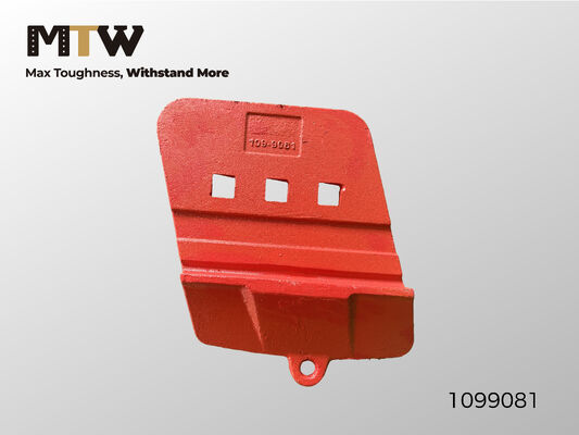 109-9081 Demi-segment de flèche 48,5 kg 980 H Pièce de protection contre l'usure du seau