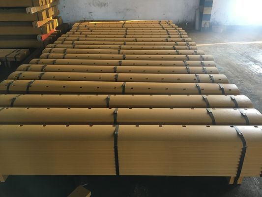 Pièce d'usure de lame incurvée par 16×203×2133mm du bouteur 7D1158 DBC 49KG