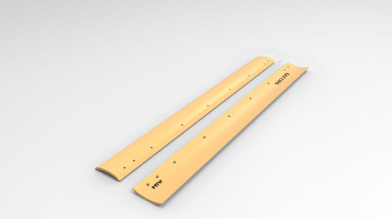 Pièce d'usage résistante du tranchant 13×152×2133mm de niveleuse de 9W2299 DBC 28KG