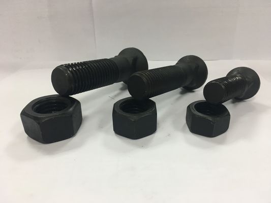 Boulon de charrue zingué 4F7827 3/4"-10 UNC × 2-1/4" attache pour équipement lourd