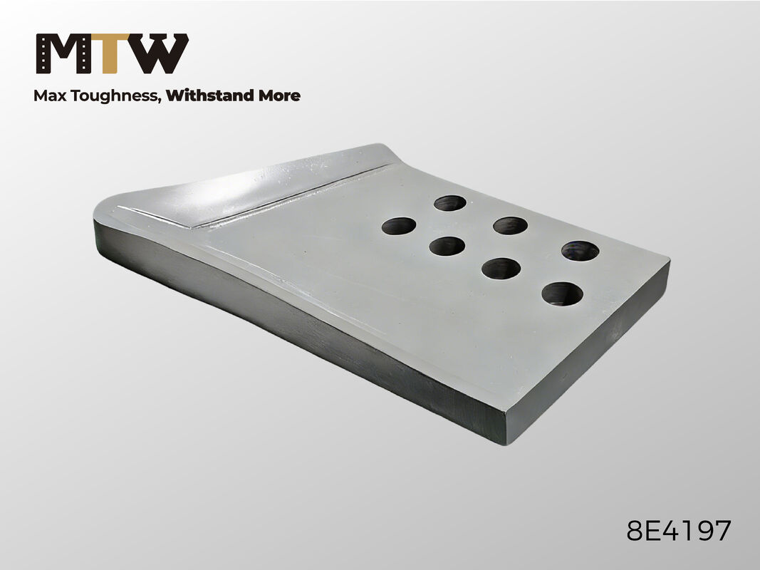 embout d'extrémité résistant de bouteur de 8E-4197 HCEB 50×405×610 7 trous