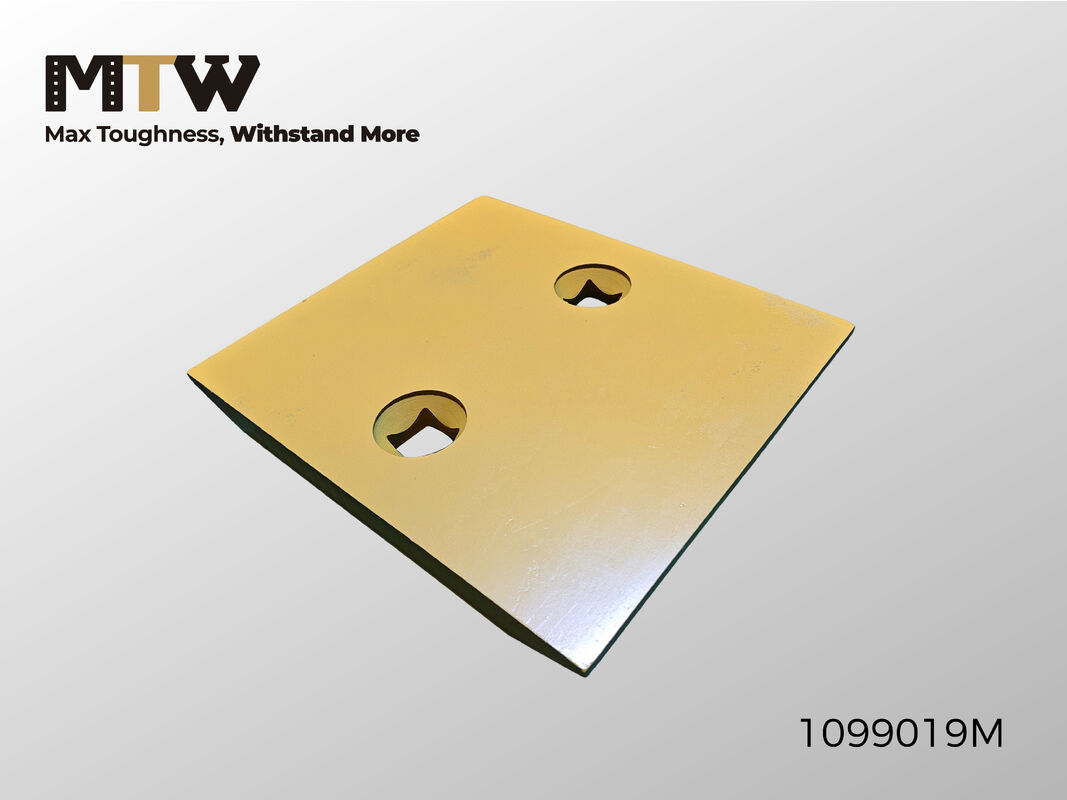 109-9019 Bord de coupe double biseau 2 trous pour bulldozer et niveleuse