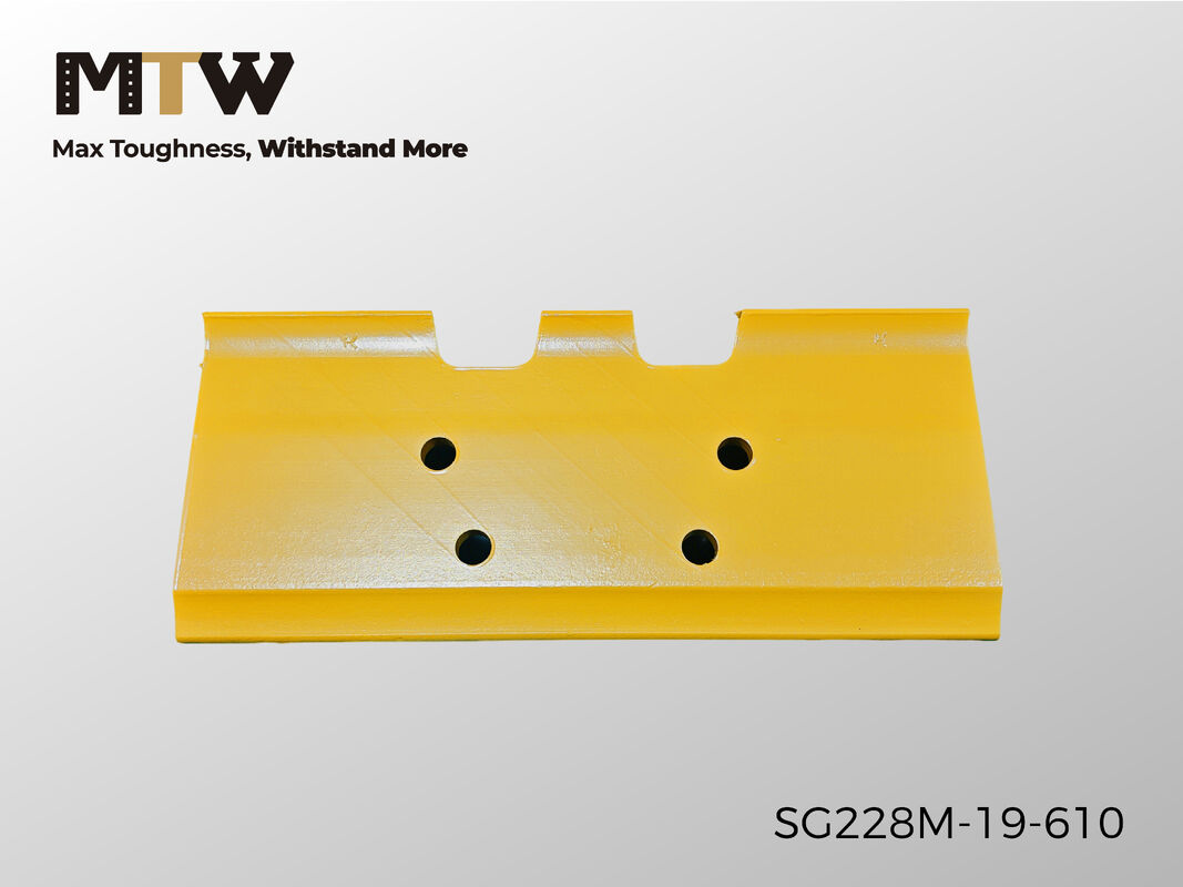Patin de chenille 228-1M(19T)-610 à arête unique pour bulldozer PR764 688