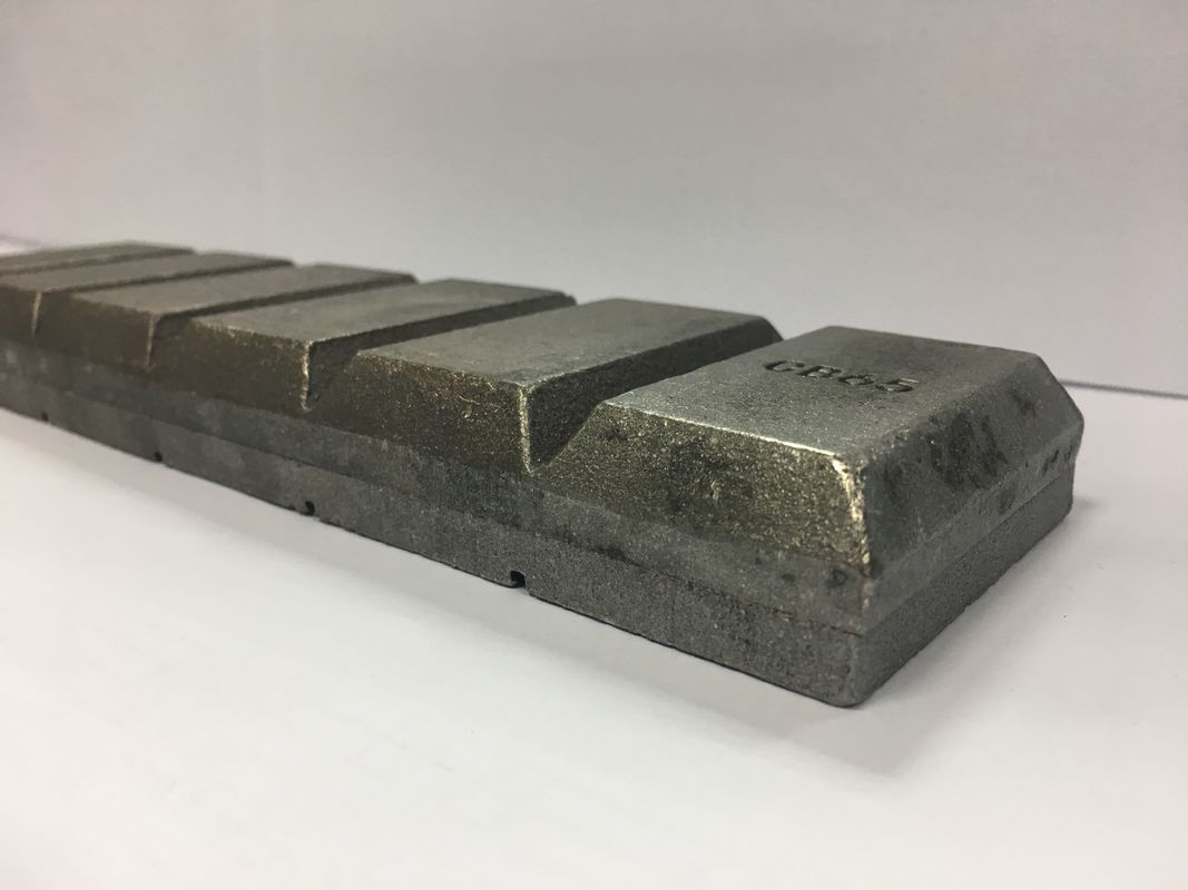 Composant de protection contre l'usure d'équipement lourd de la pièce d'usage du bloc de chocolat CB100 240×100×23mm 3.9KG